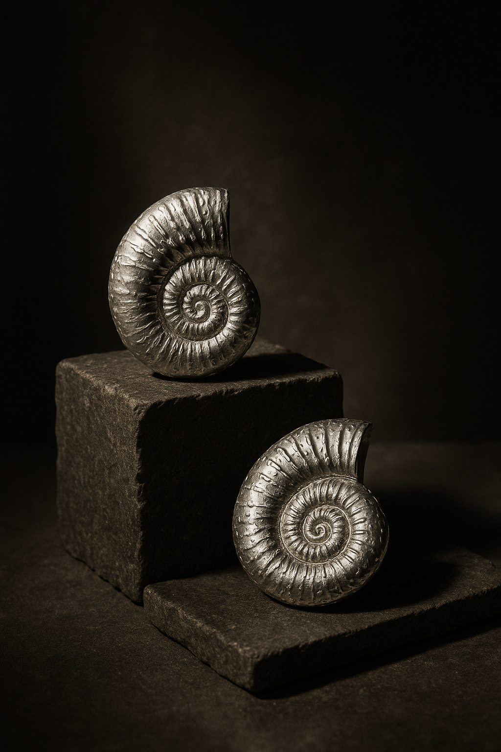 Antique Silver Spiral Shell Earrings for Women | Nautical-Inspired Statement Studs | Handcrafted Oxidized Boho Jewelry for Casual & Festive Wear
