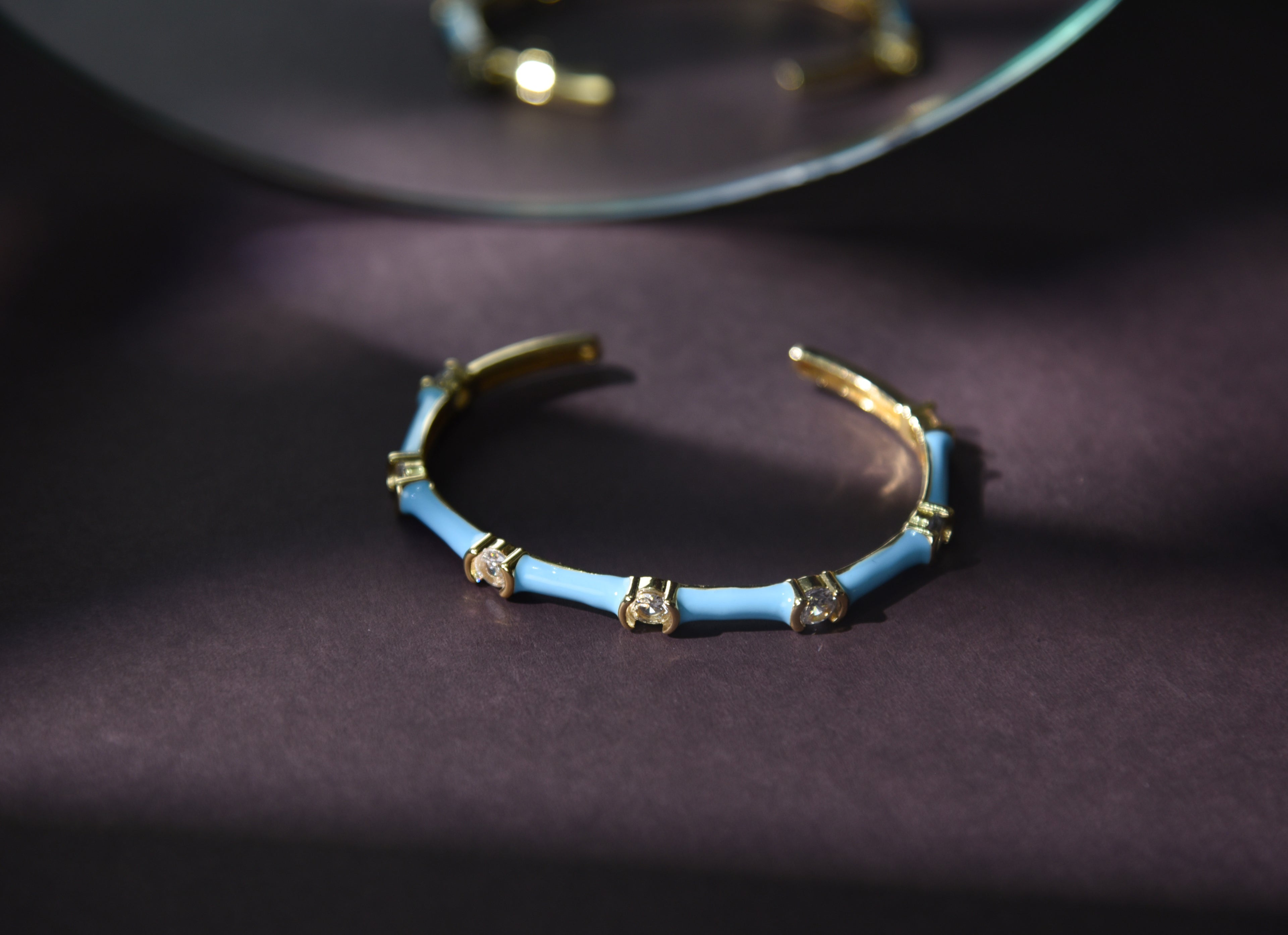 Blue Zirconia Bracelet