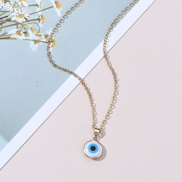 Blink Of Luck- Evil Eye Chain Pendant